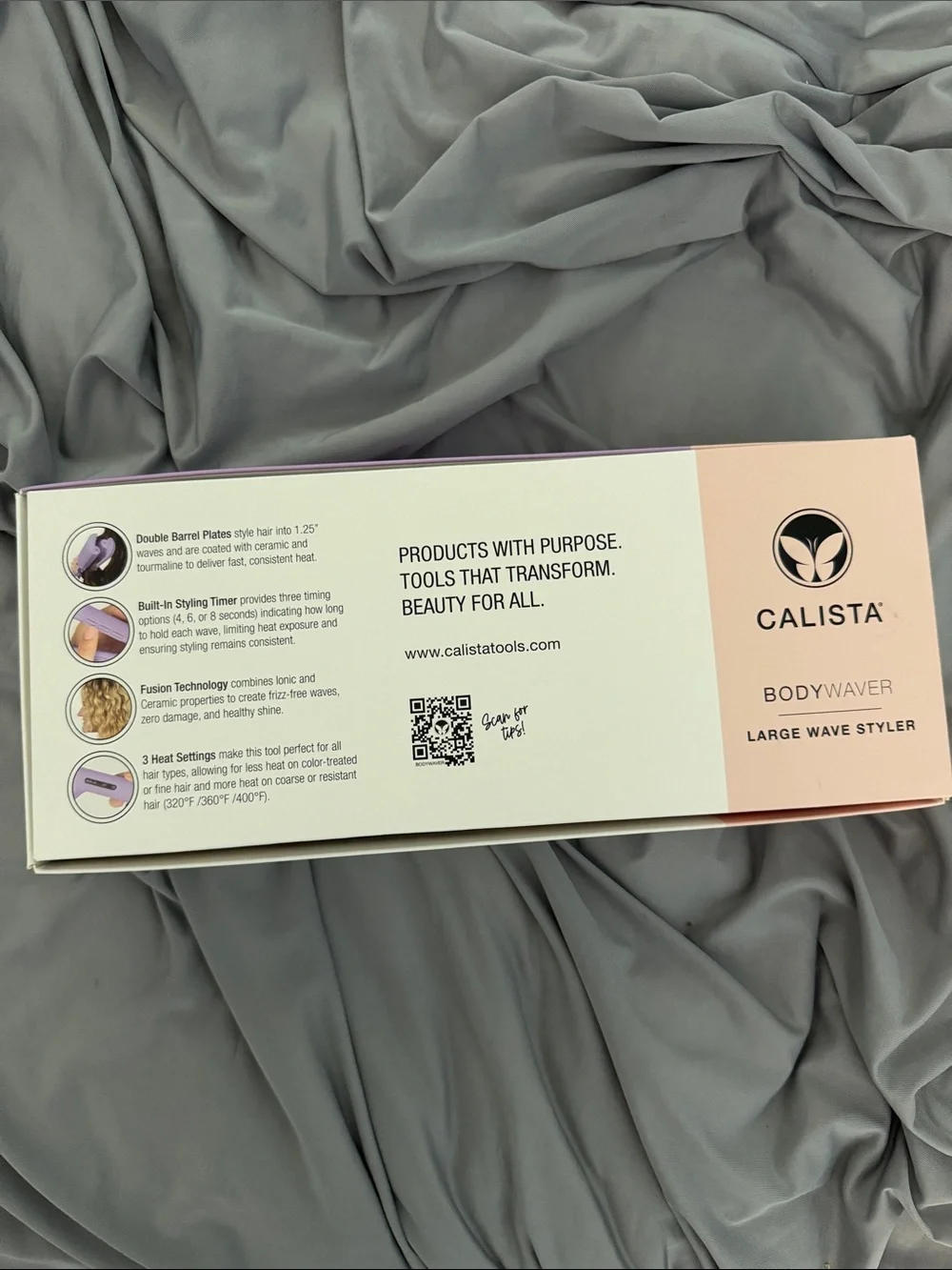 Calista BodyWaver Large Wave Styler in Lavender